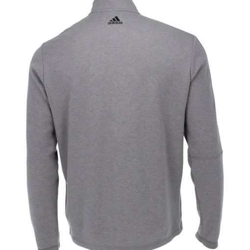 Adidas 3-Stripe 1/4 Zip Layering Outerwear Pullover Golf Apparel