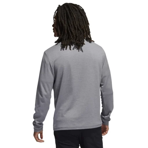 Adidas 3-Stripe 1/4 Zip Layering Outerwear Pullover Golf Apparel