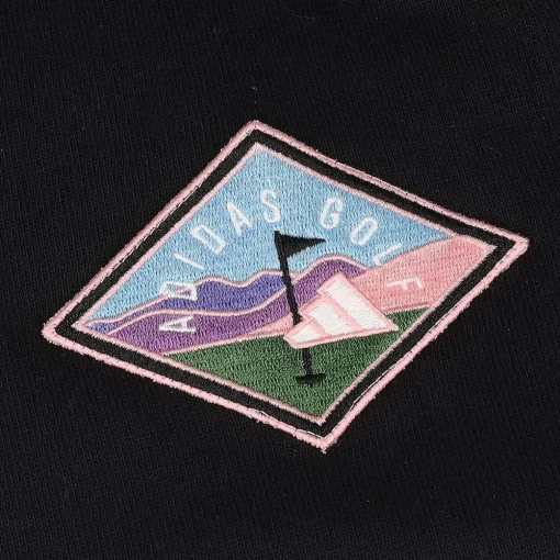 Adidas Tech Graphic Hoodie Outerwear Pullover Golf Apparel