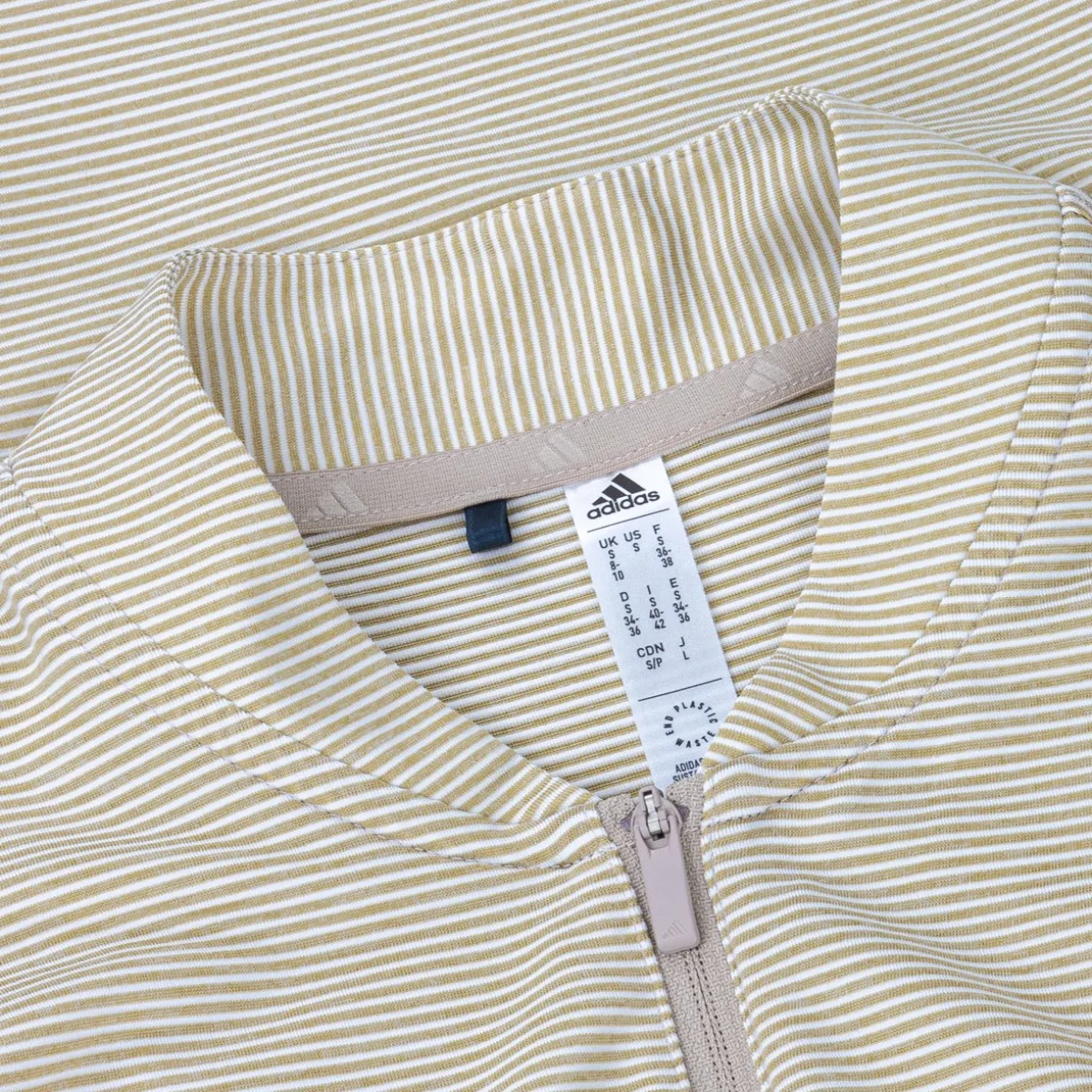 Adidas Two Color Ottoman Shirt Polo Short Sleeve Golf Apparel