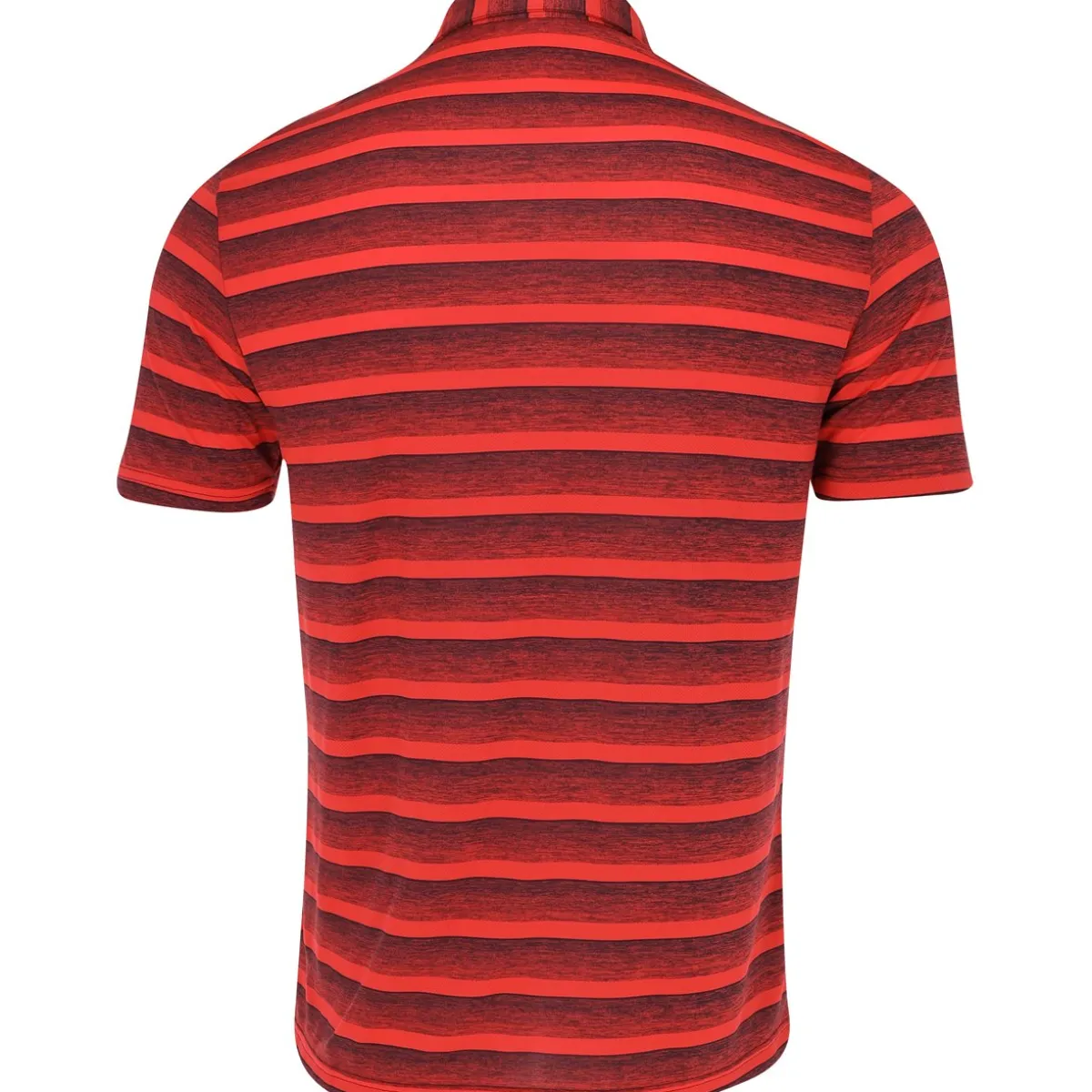 Adidas Two Color Stripe Shirt Polo Short Sleeve Golf Apparel