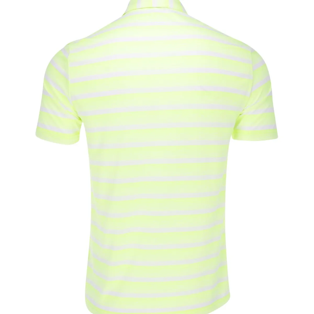 Adidas Two Color Stripe Shirt Polo Short Sleeve Golf Apparel