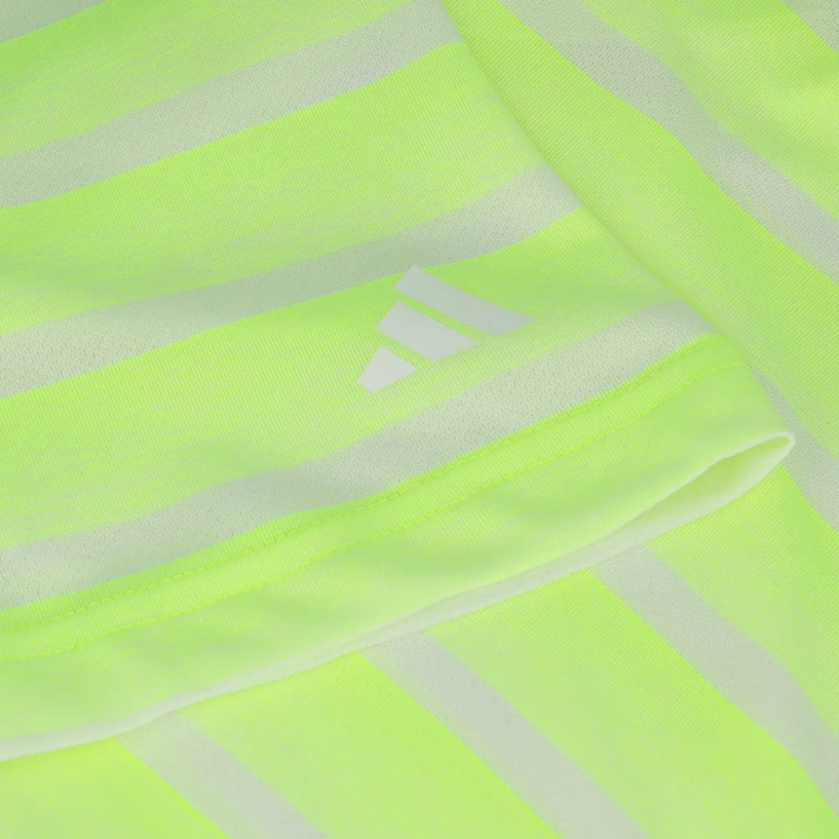 Adidas Two Color Stripe Shirt Polo Short Sleeve Golf Apparel