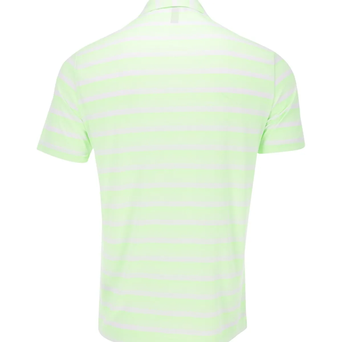 Adidas Two-Color Stripe Shirt Polo Short Sleeve Golf Apparel