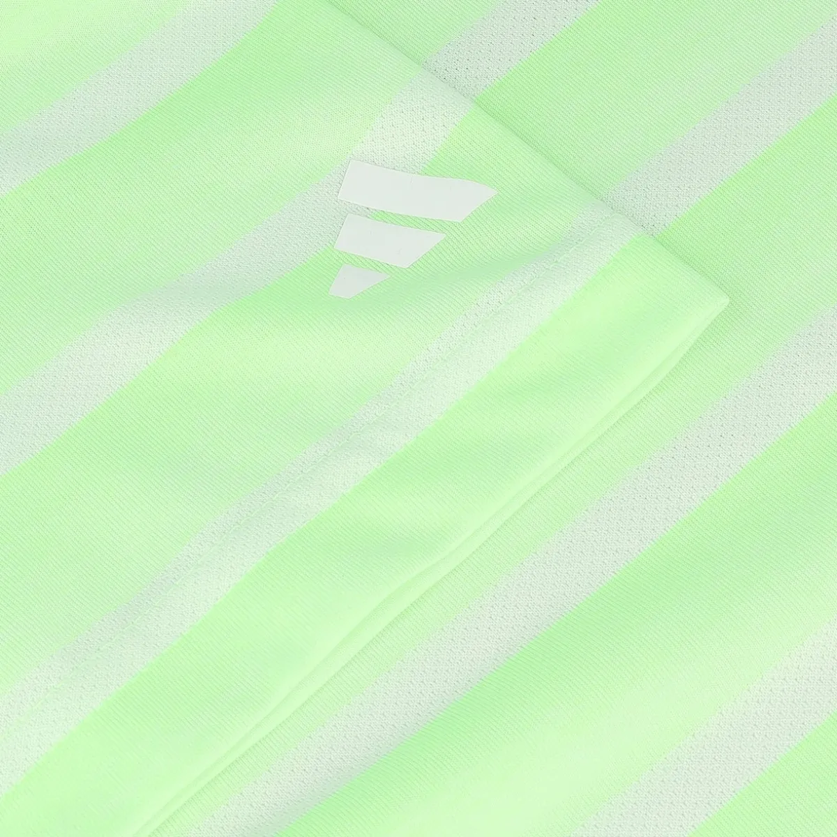 Adidas Two-Color Stripe Shirt Polo Short Sleeve Golf Apparel