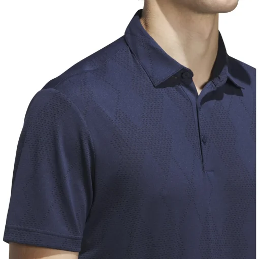 Adidas ULT 365 Micro Texture Shirt Polo Short Sleeve Golf Apparel