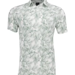 Adidas ULT365 Pine Print Shirt Polo Short Sleeve Golf Apparel