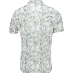 Adidas ULT365 Pine Print Shirt Polo Short Sleeve Golf Apparel
