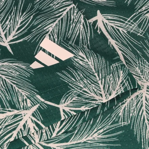 Adidas ULT365 Pine Print Shirt Polo Short Sleeve Golf Apparel