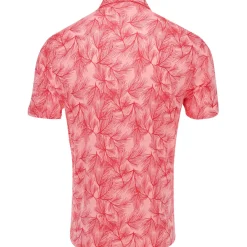 Adidas ULT365 Pine Print Shirt Polo Short Sleeve Golf Apparel