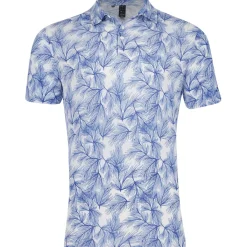 Adidas ULT365 Pine Print Shirt Polo Short Sleeve Golf Apparel