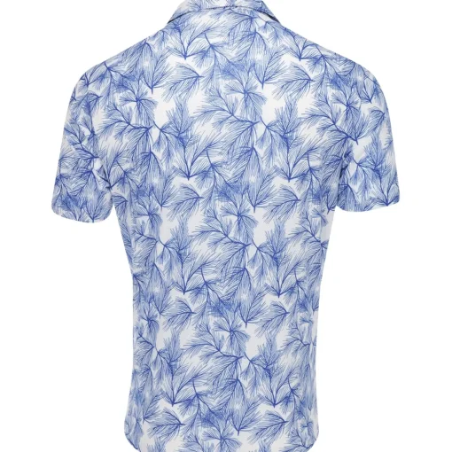 Adidas ULT365 Pine Print Shirt Polo Short Sleeve Golf Apparel