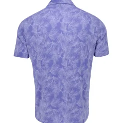 Adidas ULT365 Pine Print Shirt Polo Short Sleeve Golf Apparel