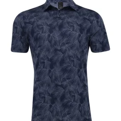 Adidas ULT365 Pine Print Shirt Polo Short Sleeve Golf Apparel