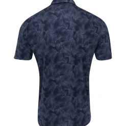 Adidas ULT365 Pine Print Shirt Polo Short Sleeve Golf Apparel