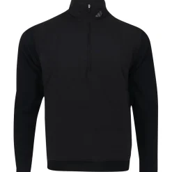 Adidas ULT365 Quilted DWR HZ Outerwear Pullover Golf Apparel