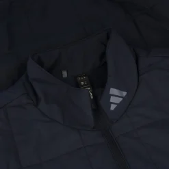 Adidas ULT365 Quilted DWR HZ Outerwear Pullover Golf Apparel