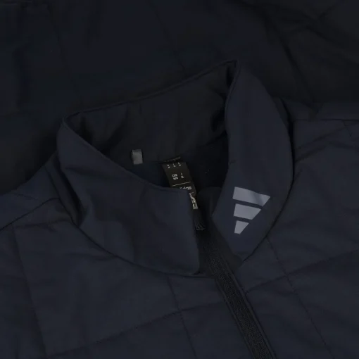 Adidas ULT365 Quilted DWR HZ Outerwear Pullover Golf Apparel