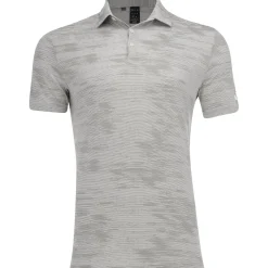 Adidas ULT365 Textured Stripe Shirt Polo Short Sleeve Golf Apparel