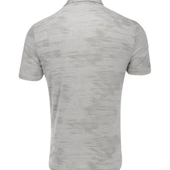 Adidas ULT365 Textured Stripe Shirt Polo Short Sleeve Golf Apparel