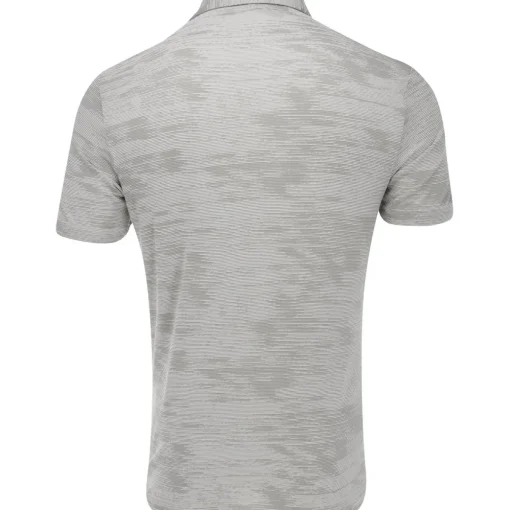 Adidas ULT365 Textured Stripe Shirt Polo Short Sleeve Golf Apparel