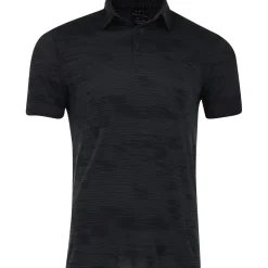Adidas ULT365 Textured Stripe Shirt Polo Short Sleeve Golf Apparel