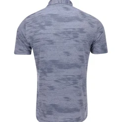 Adidas ULT365 Textured Stripe Shirt Polo Short Sleeve Golf Apparel