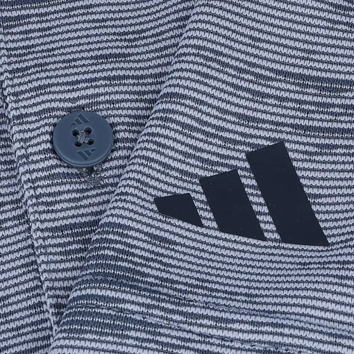Adidas ULT365 Textured Stripe Shirt Polo Short Sleeve Golf Apparel