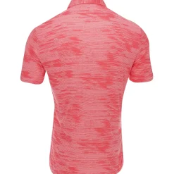 Adidas ULT365 Textured Stripe Shirt Polo Short Sleeve Golf Apparel