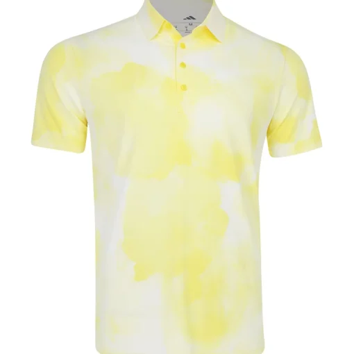 Adidas ULT365 Tour Printed Cool Feeling Shirt Polo Short Sleeve Golf Apparel