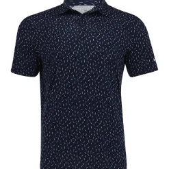 Adidas Ultimate 365 All-Over Print Shirt Polo Short Sleeve Golf Apparel