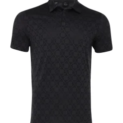 Adidas Ultimate 365 All-Over Print Shirt Polo Short Sleeve Golf Apparel
