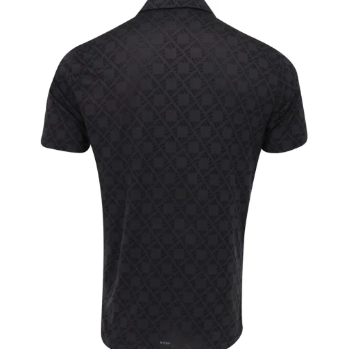 Adidas Ultimate 365 All-Over Print Shirt Polo Short Sleeve Golf Apparel