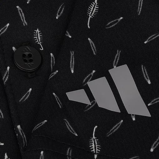 Adidas Ultimate 365 All-Over Print Shirt Polo Short Sleeve Golf Apparel