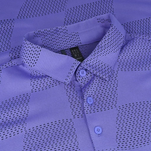 Adidas Ultimate 365 Textured Shirt Polo Short Sleeve Golf Apparel