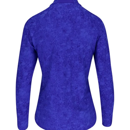 Adidas Ultimate 365 Tour Printed Shirt Polo Long Sleeve Golf Apparel
