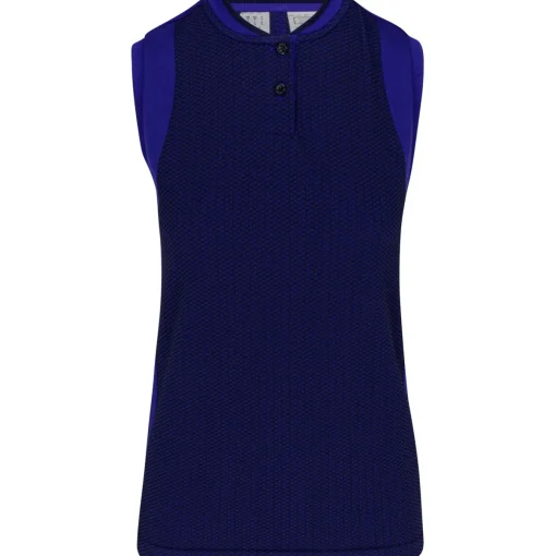 Adidas Ultimate 365 Tour Prime Knit Sleeveless Shirt Polo Short Sleeve Golf Apparel