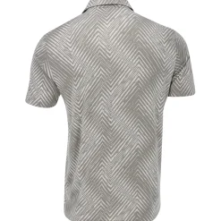 Adidas Ultimate365 Allover Print Shirt Polo Short Sleeve Golf Apparel