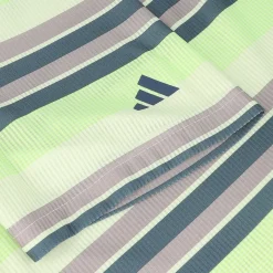 Adidas Ultimate365 Heat RDY Stripe Shirt Polo Short Sleeve Golf Apparel