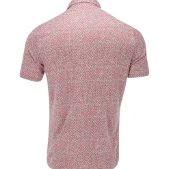 Adidas Ultimate365 Jacquard Shirt Polo Short Sleeve Golf Apparel