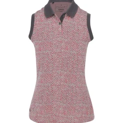 Adidas Ultimate365 Jacquard Sleeveless Shirt Polo Short Sleeve Golf Apparel