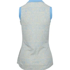 Adidas Ultimate365 Jacquard Sleeveless Shirt Polo Short Sleeve Golf Apparel