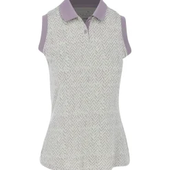 Adidas Ultimate365 Jacquard Sleeveless Shirt Polo Short Sleeve Golf Apparel
