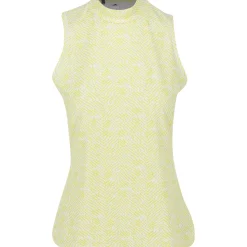 Adidas Ultimate365 Mock Sleeveless Top Shirt Polo Short Sleeve Golf Apparel