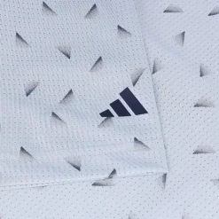 Adidas Ultimate365 Printed Faded Triangle Mesh Shirt Polo Short Sleeve Golf Apparel