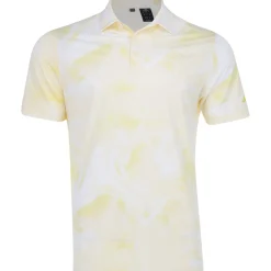 Adidas Ultimate365 Printed Marble Mesh Shirt Polo Short Sleeve Golf Apparel