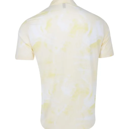 Adidas Ultimate365 Printed Marble Mesh Shirt Polo Short Sleeve Golf Apparel