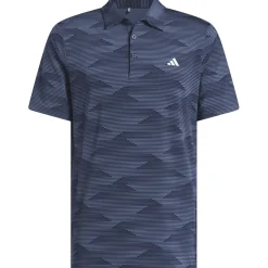 Adidas Ultimate365 Speed Stripe Shirt Polo Short Sleeve Golf Apparel