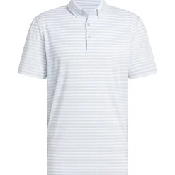 Adidas Ultimate365 Stripe Shirt Polo Short Sleeve Golf Apparel