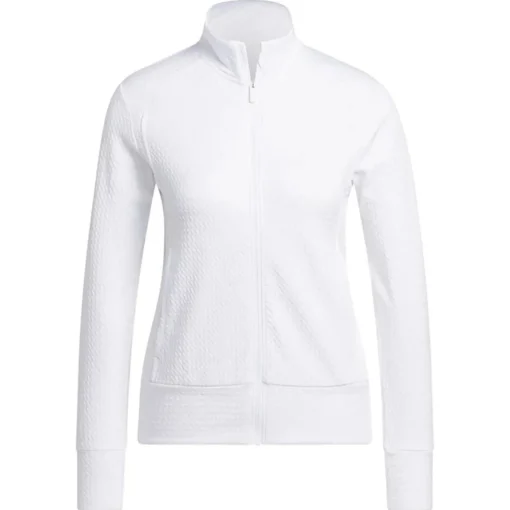 Adidas Ultimate365 Textured Outerwear Jacket Golf Apparel